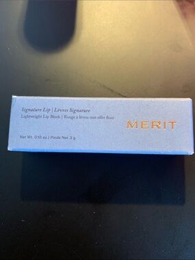 MERIT Signature Lip Lightweight Lip Blush — archival